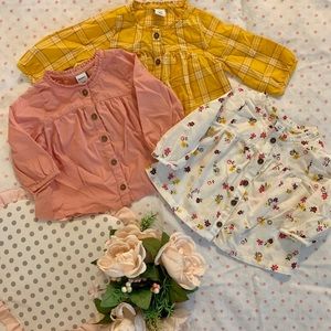 5️⃣🎉👕 Old Navy baby Long sleeve Tunics 👚